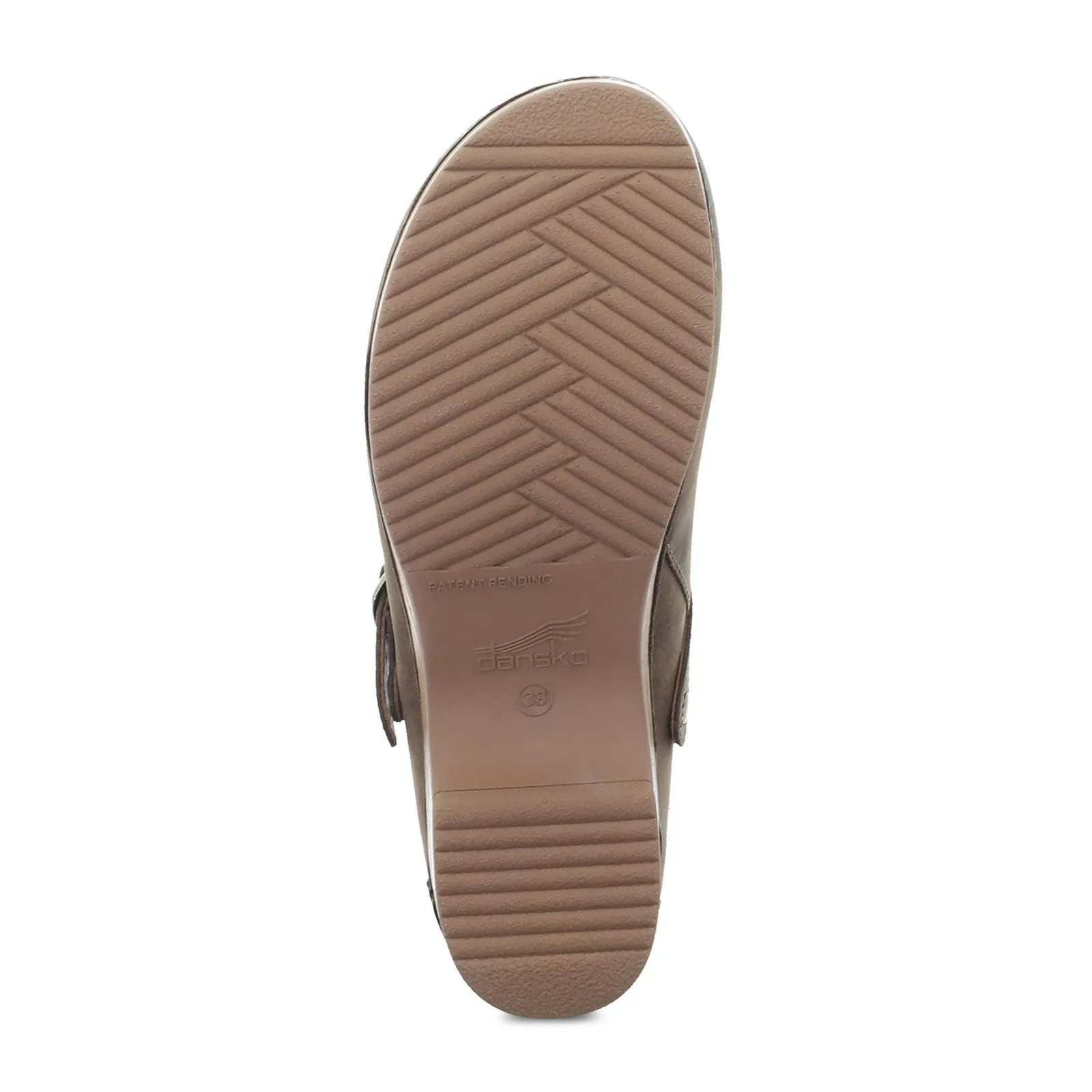 Dansko Berry Clog (Women) - Mushroom Burnished Nubuck