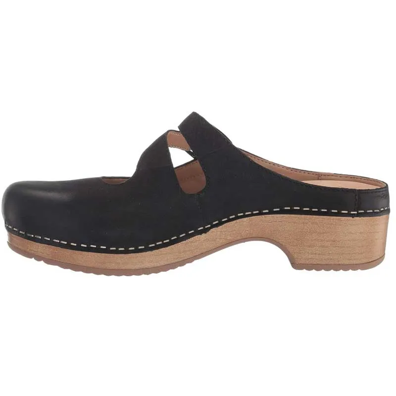 Dansko Britney Black Burnished Nubuck 9422-471600