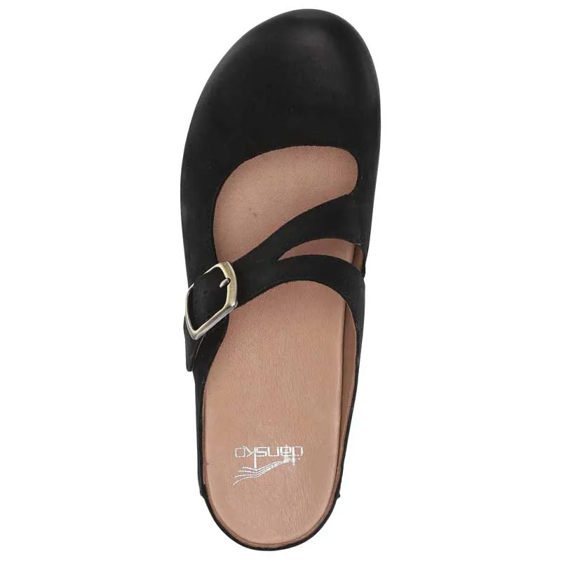 Dansko Britney Black Burnished Nubuck 9422-471600