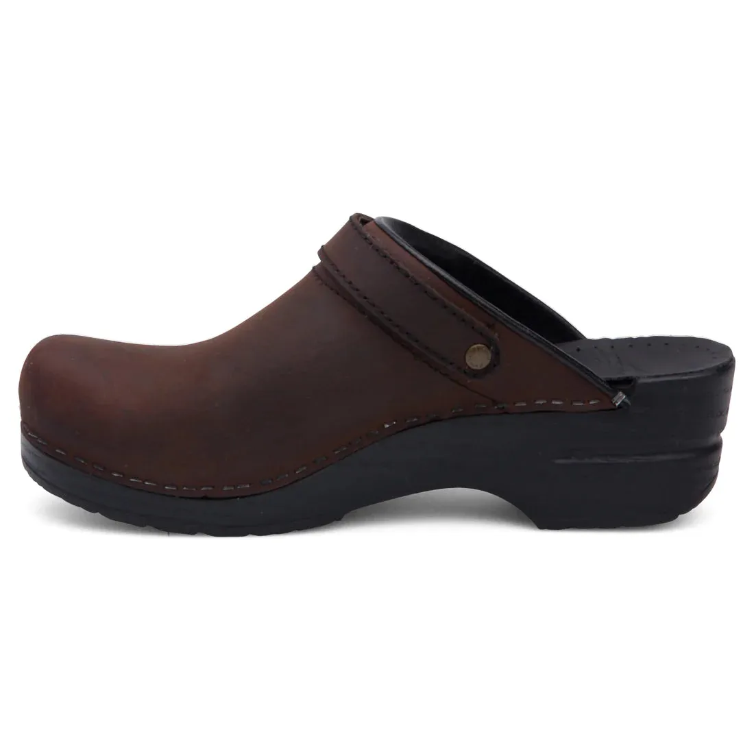 Dansko Women's Ingrid Clog - Brown Oiled