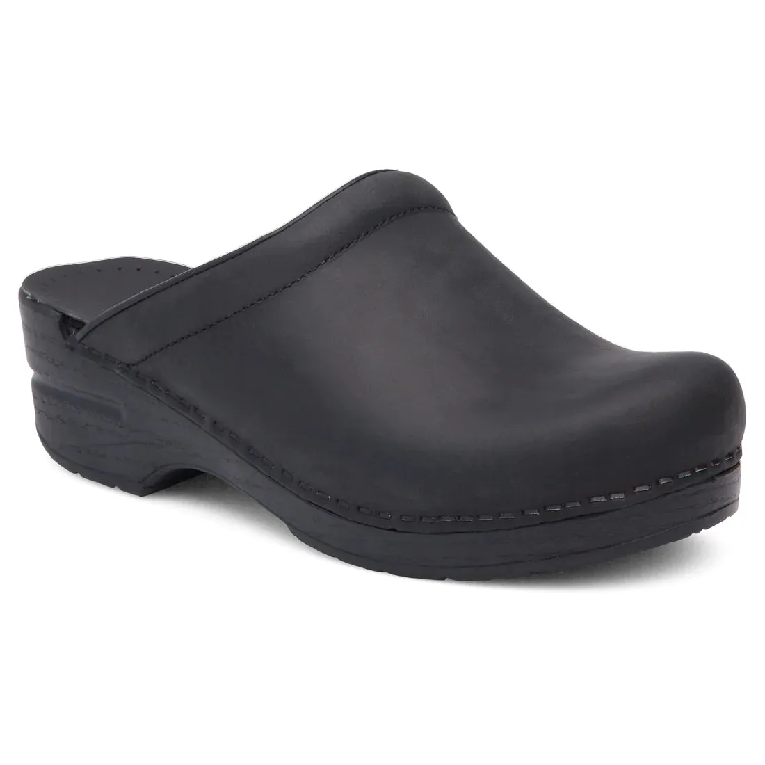 Dansko Women's Sonja Clog - Black Oiled