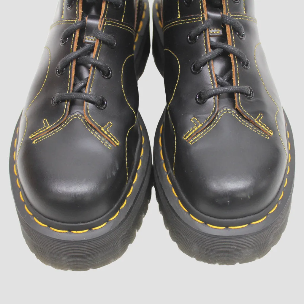 Dr. Martens Unisex Boots Church Quad Casual Ankle Lace-Up Platform Leather - UK 6.5