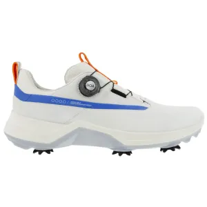 ECCO Biom G5 BOA Waterproof Spiked Shoes - White/Regatta