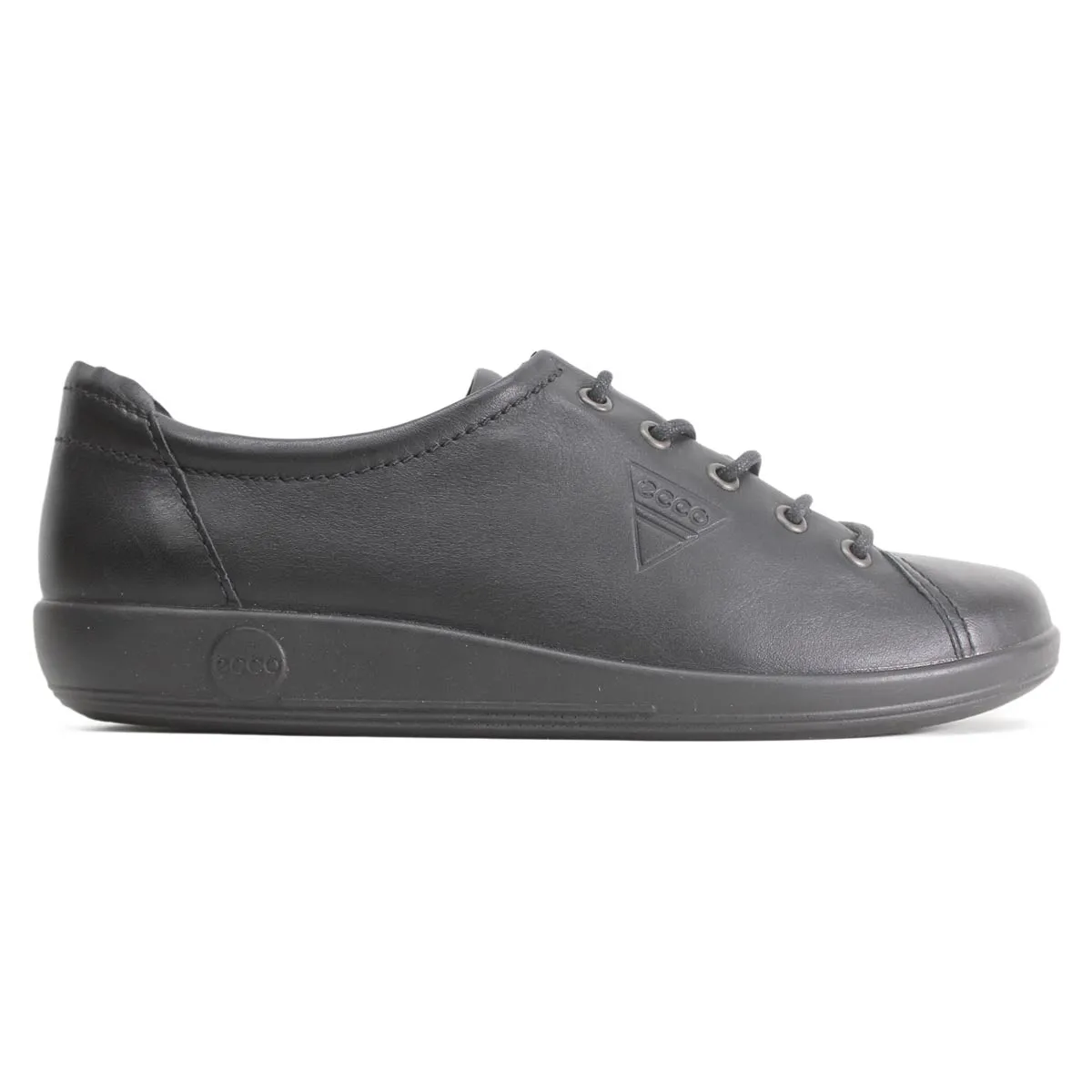 Ecco Soft 2.0 Black Womens Shoes - UK 6