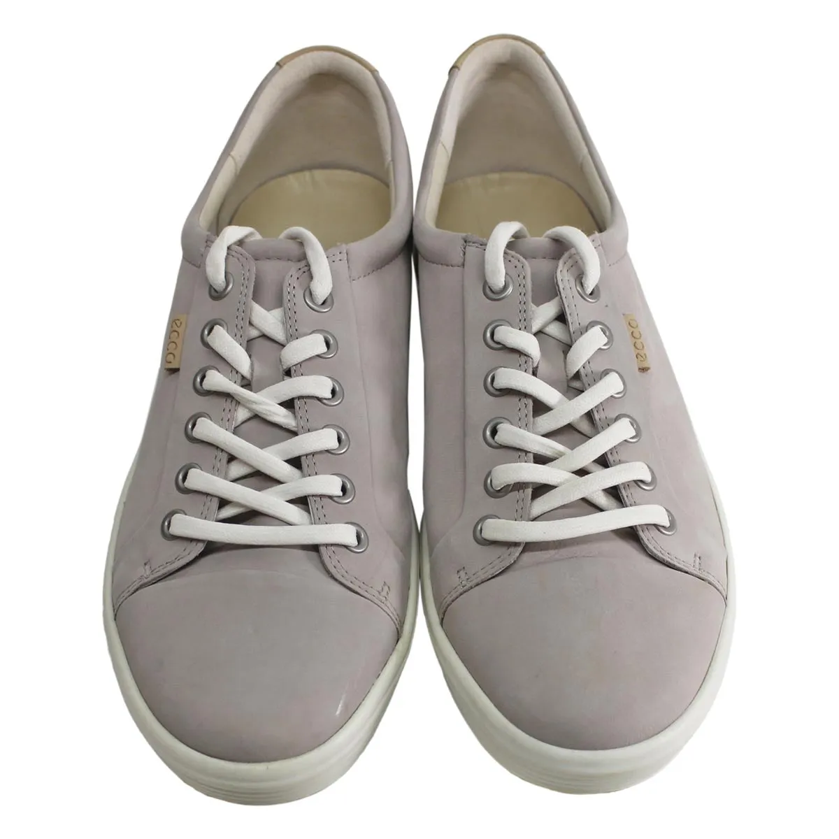 Ecco Womens Trainers Soft 7 430003 Casual Lace-Up Low-Top Sneakers Nubuck - UK 6.5-7