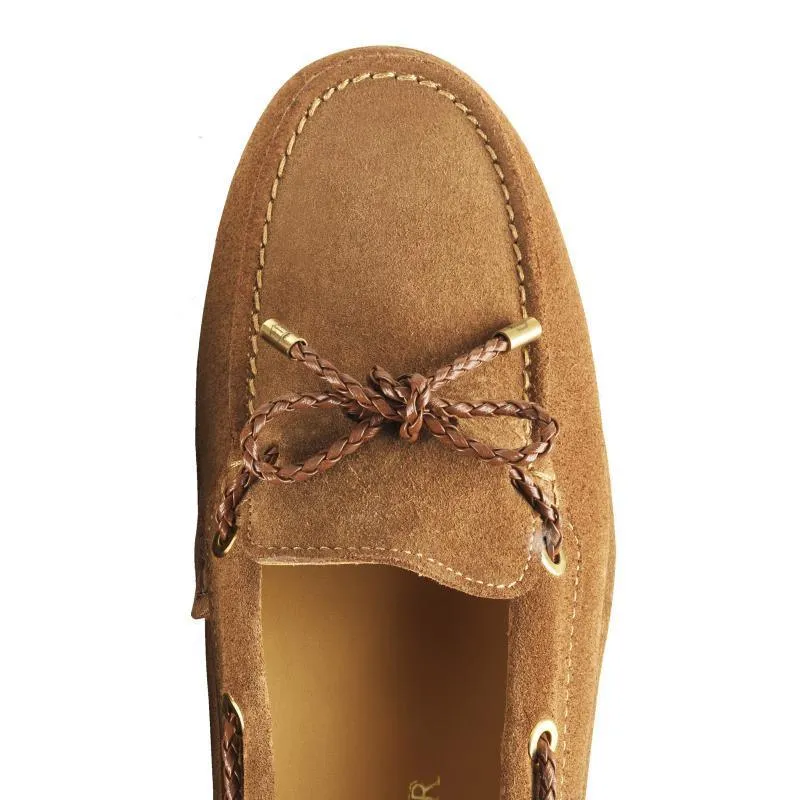 Fairfax & Favor Henley Ladies Suede Driving Shoe - Tan