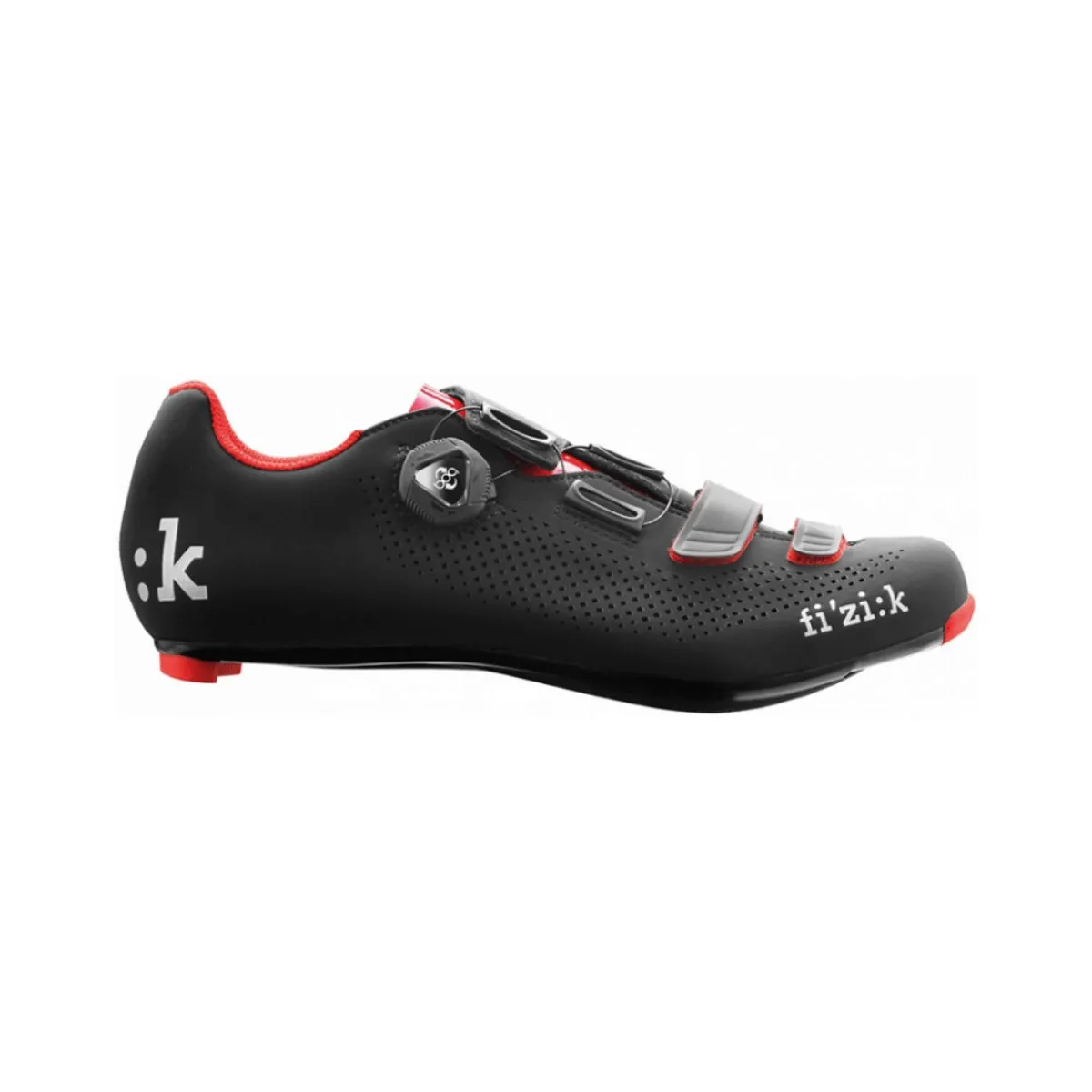 Fizik R4B Black Red Road Shoes