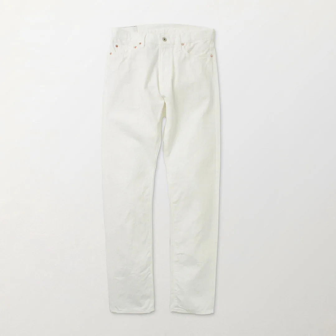 FOB FACTORY / F1153 White Denim 60 Twill 5P