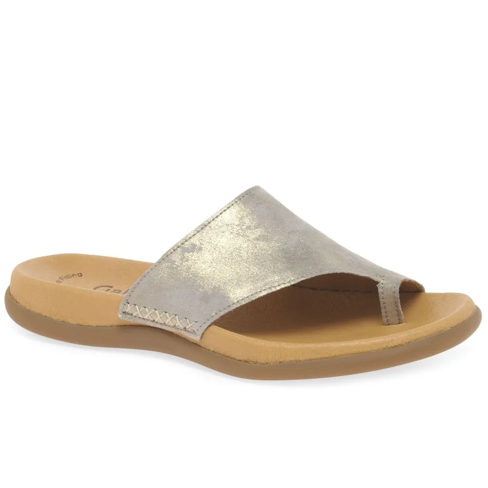 Gabor Lanzarote Open Toe Sandal Muschel