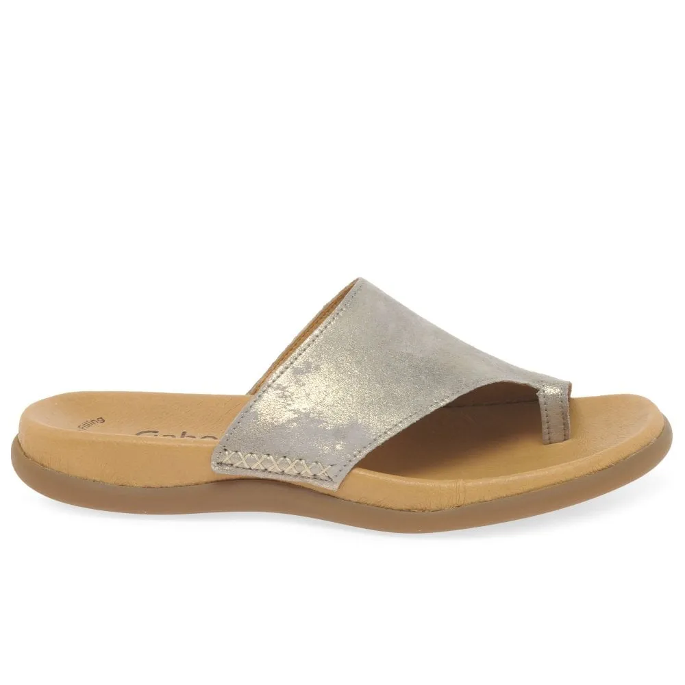 Gabor Lanzarote Open Toe Sandal Muschel