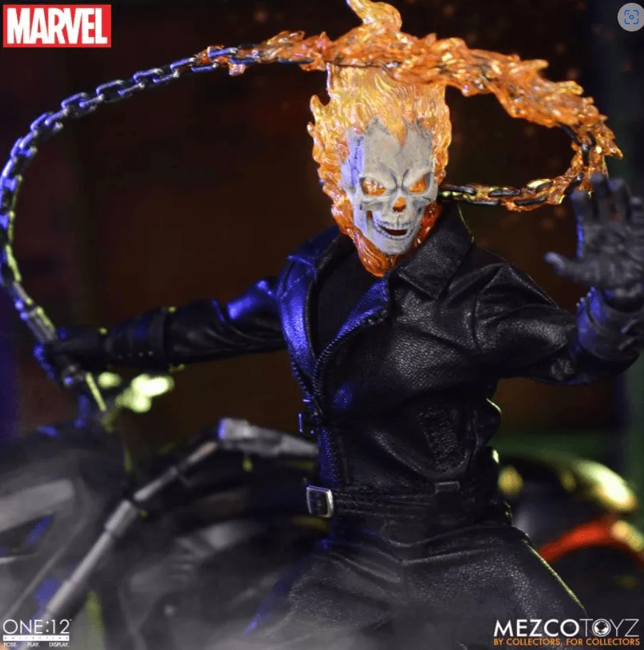 Ghost Rider and Hell Cycle One: 12 Collective Action Figure Set/ Mondo