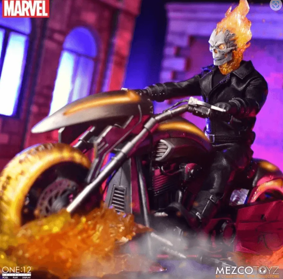 Ghost Rider and Hell Cycle One: 12 Collective Action Figure Set/ Mondo