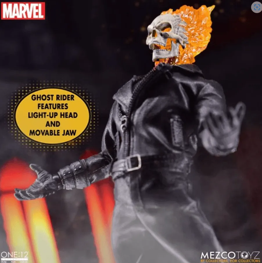 Ghost Rider and Hell Cycle One: 12 Collective Action Figure Set/ Mondo