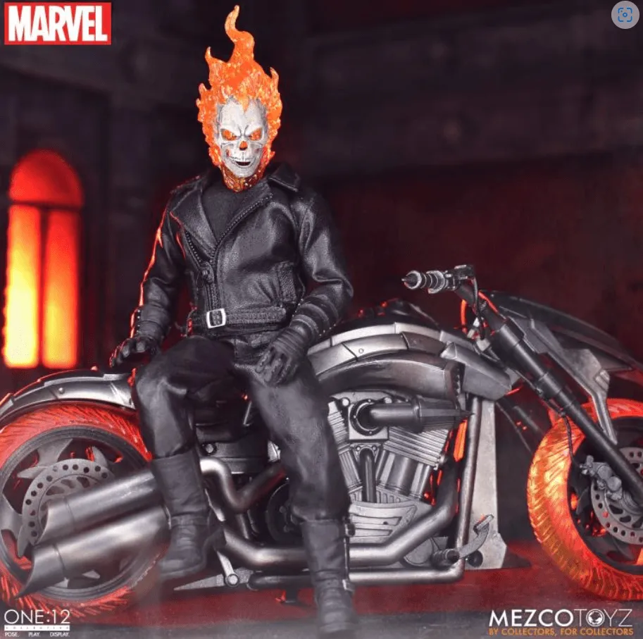 Ghost Rider and Hell Cycle One: 12 Collective Action Figure Set/ Mondo