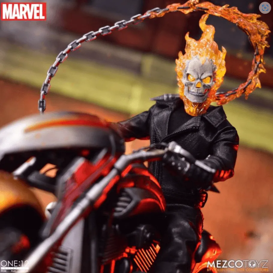 Ghost Rider and Hell Cycle One: 12 Collective Action Figure Set/ Mondo