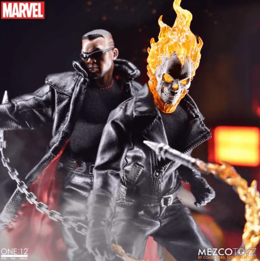 Ghost Rider and Hell Cycle One: 12 Collective Action Figure Set/ Mondo