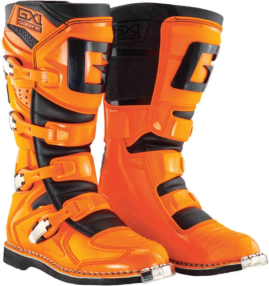 Goodyear GX-1 Gaerne Motocross Boots, Orange/Black