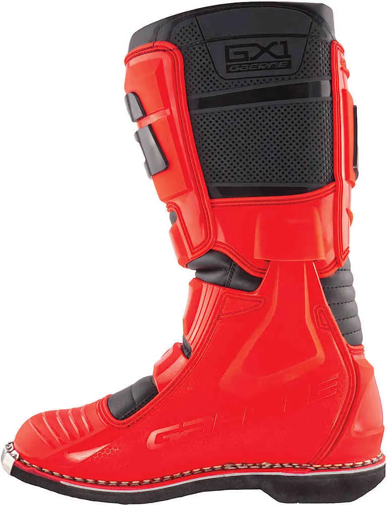 Goodyear GX-1 Gaerne Motocross Boots, Red/Black