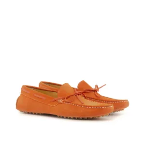 Happy Driver - Calf Suede Orange