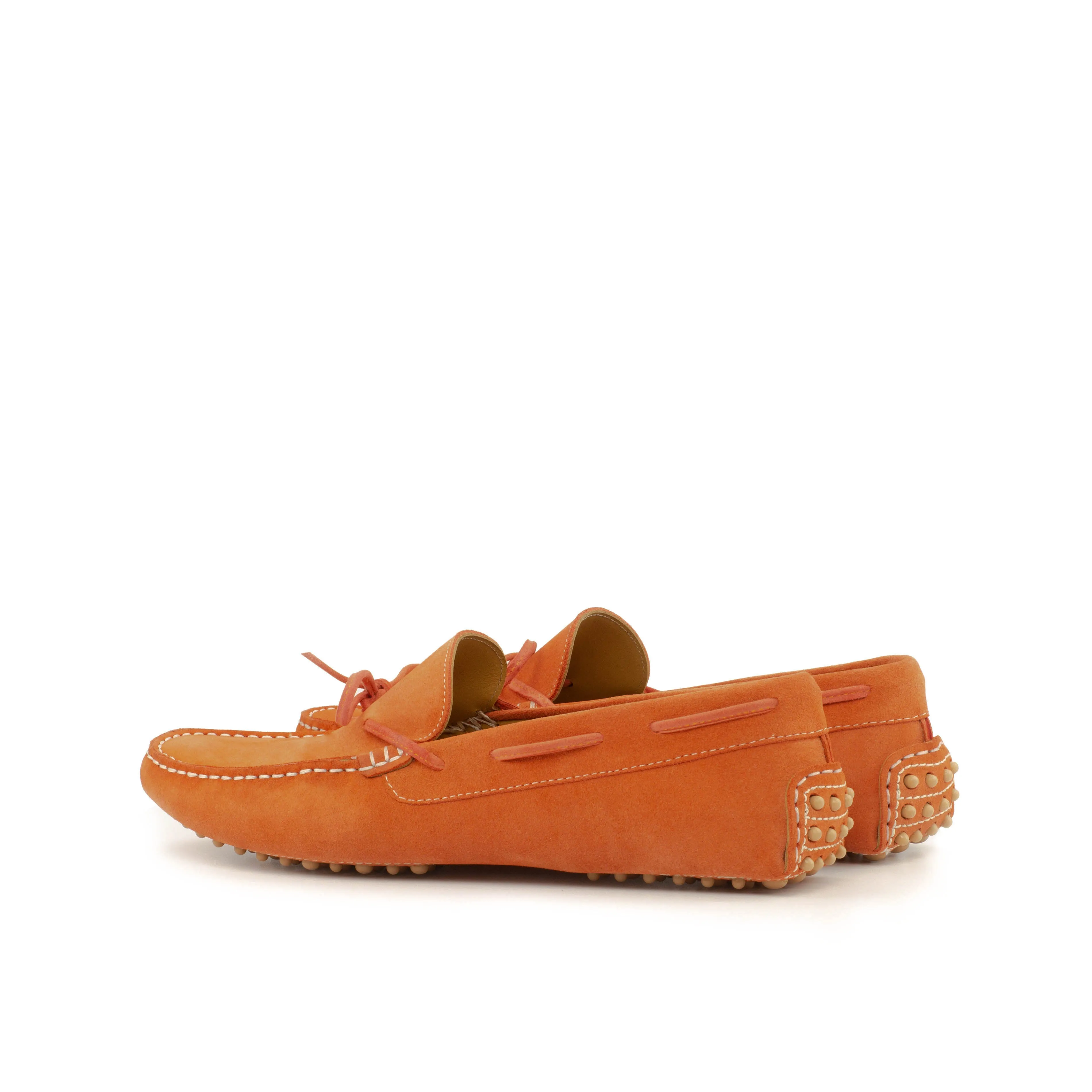 Happy Driver - Calf Suede Orange