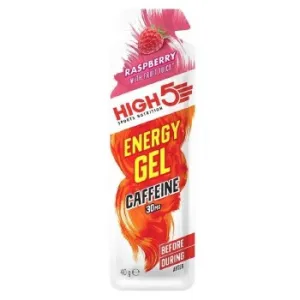 High 5 Energy Gel | Caffeine Raspberry