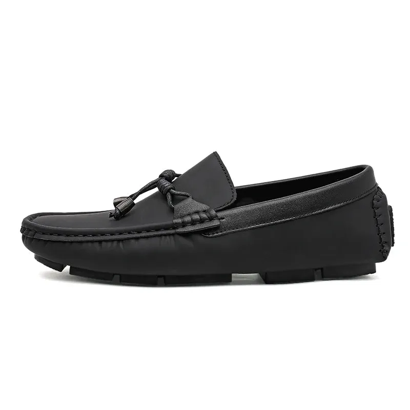 Hnzxzm 2024 Men Big Size 45 46 Casual Loafers Brown Fashion Male Business Office Shoes Breathable Youth Driver Driving Sneakers Trendy