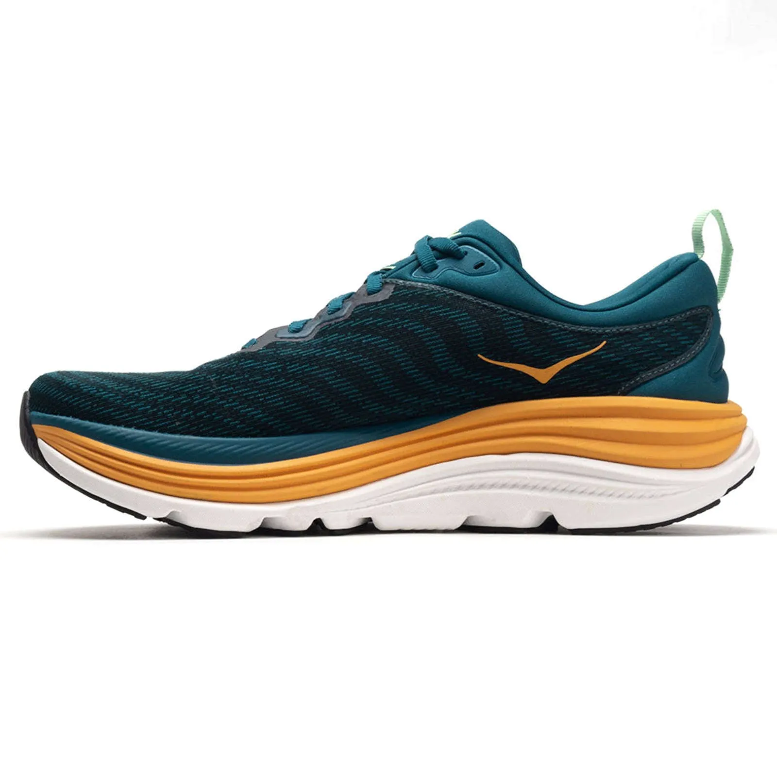 Hoka Mens Trainers Gaviota 5 Casual Lace Up Lo Top Textile Synthetic - UK 9