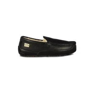 Jackson Sheepskin Moccasin in Black