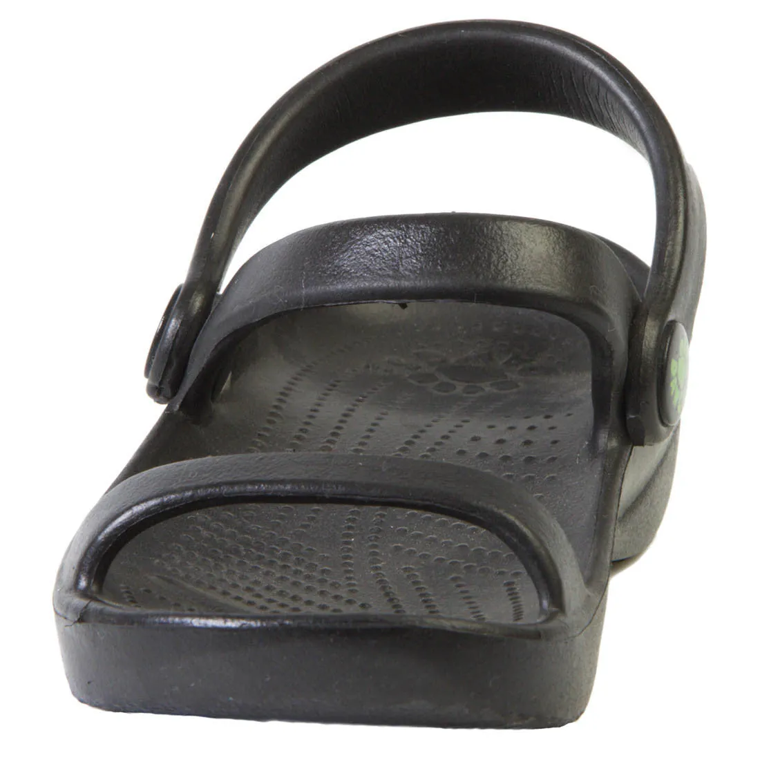 Kids' 3-Strap Sandals - Black