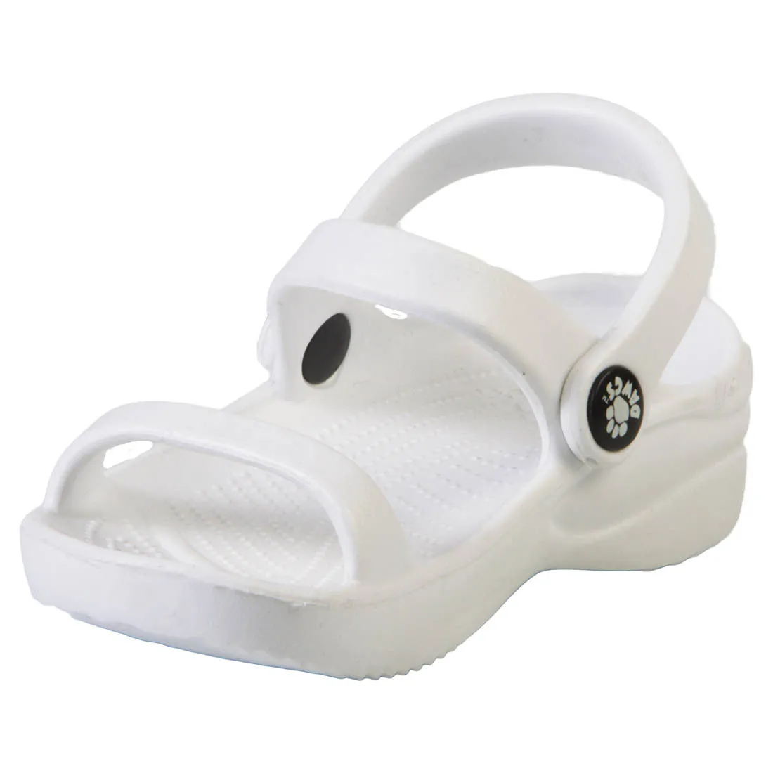 Kids' 3-Strap Sandals - White