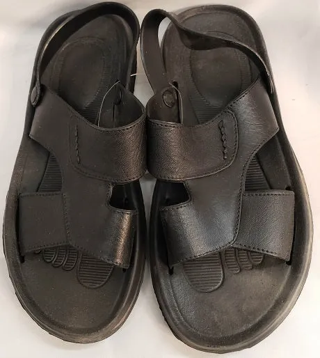 Konrad -- Men's Rubber Sandal -- Black