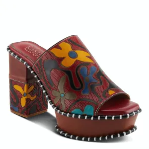 L'Artiste Colossal Slipon Mule Platform Shoes