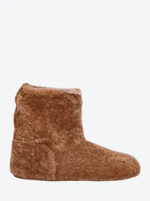 Leather shearling lago boots