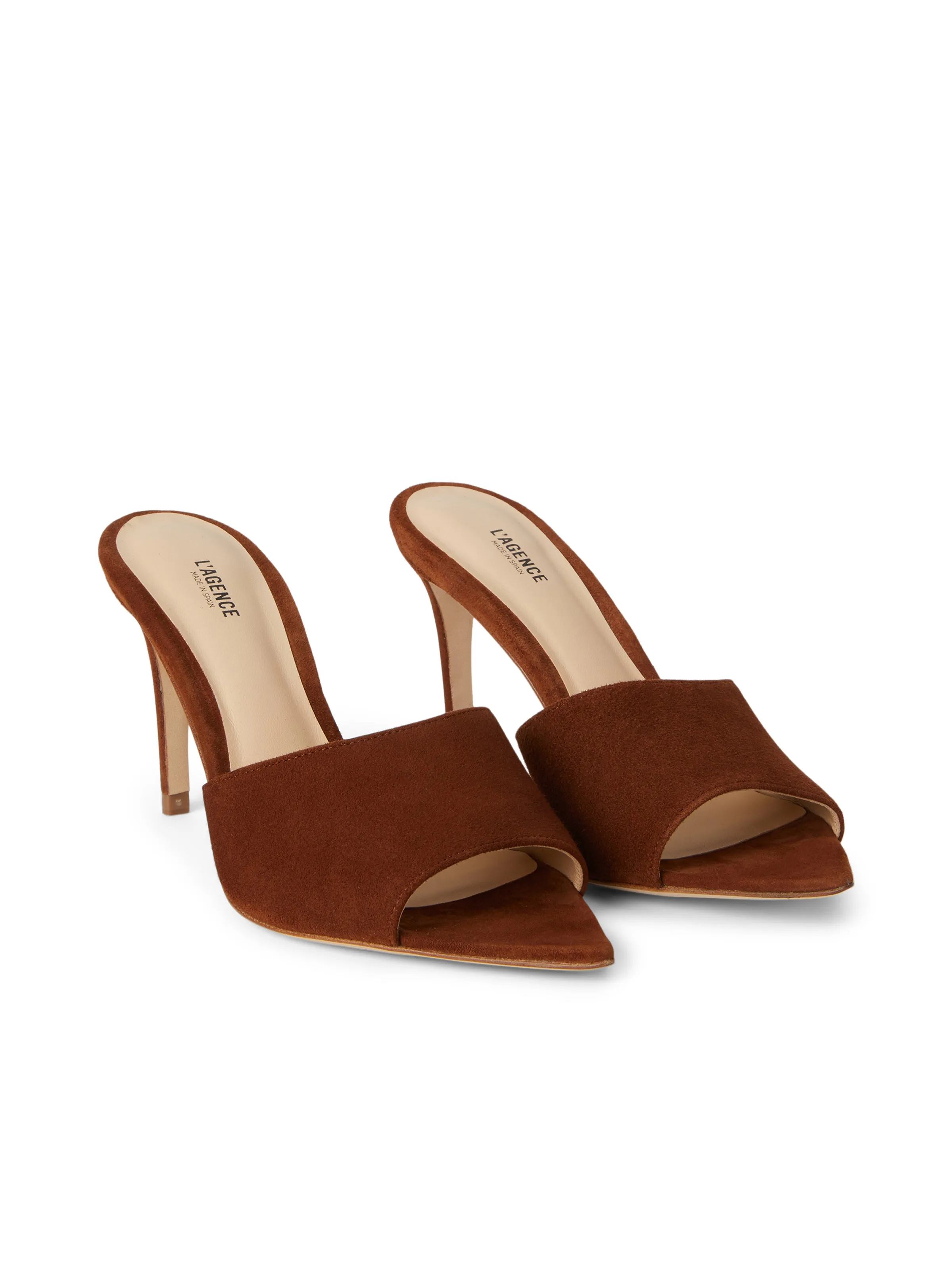 Lolita Suede Open-Toe Mule