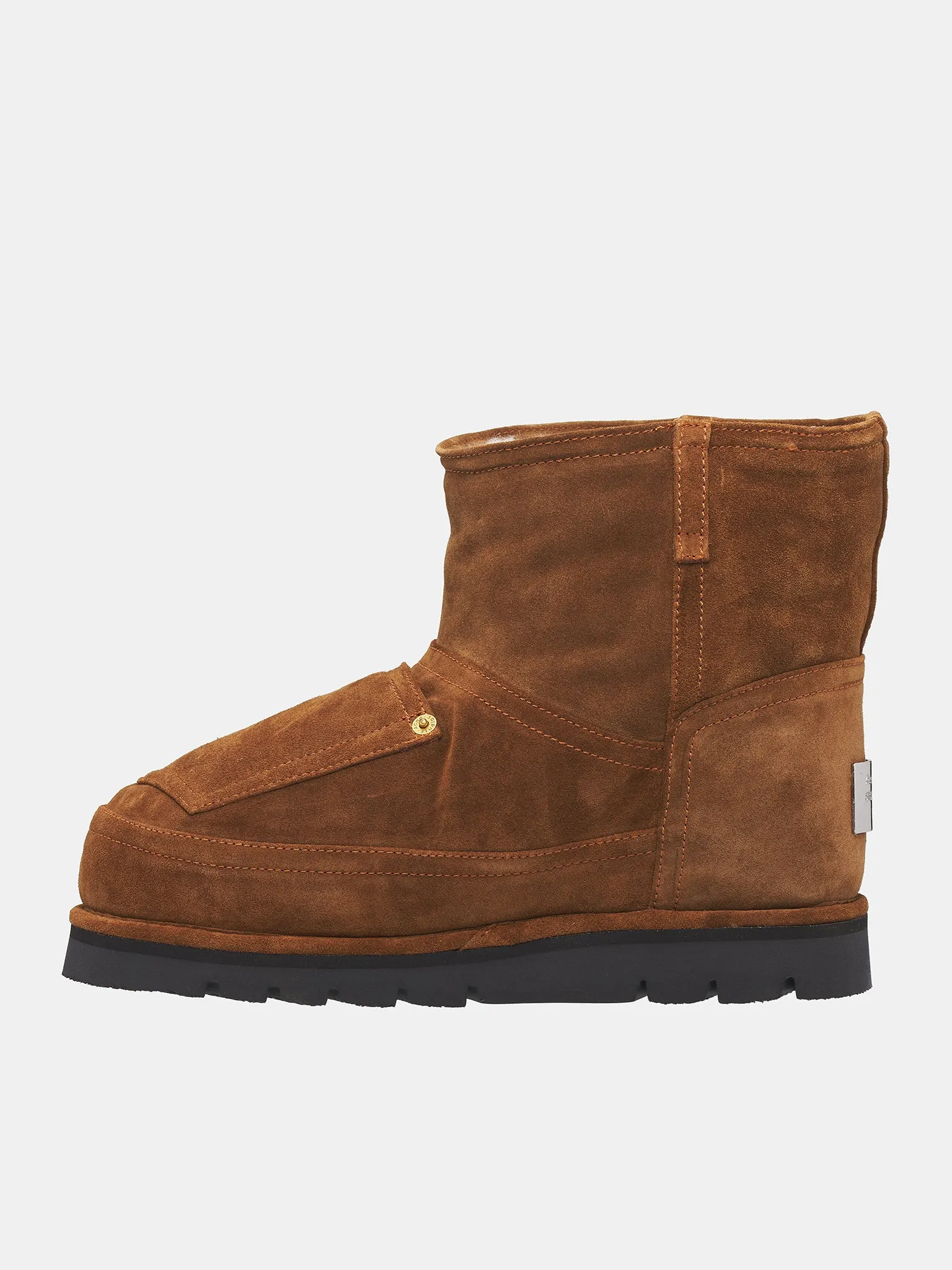 Low Shearling Boots (BD0330-AJQ-TOBACCO-BROWN)