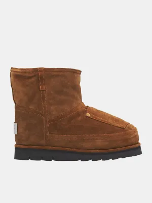 Low Shearling Boots (BD0330-AJQ-TOBACCO-BROWN)