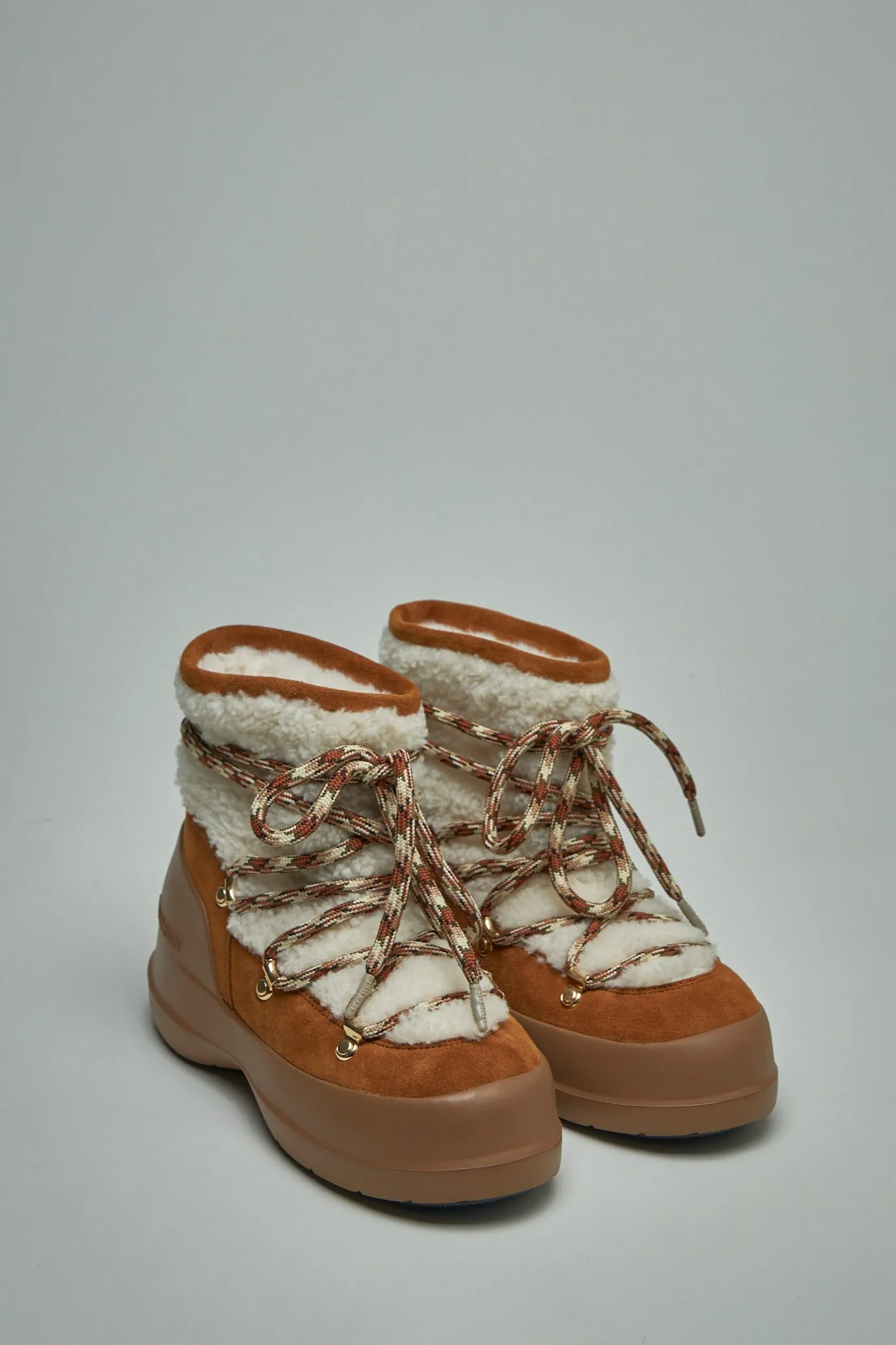 Luna Shearling Whisky Off-White Boot