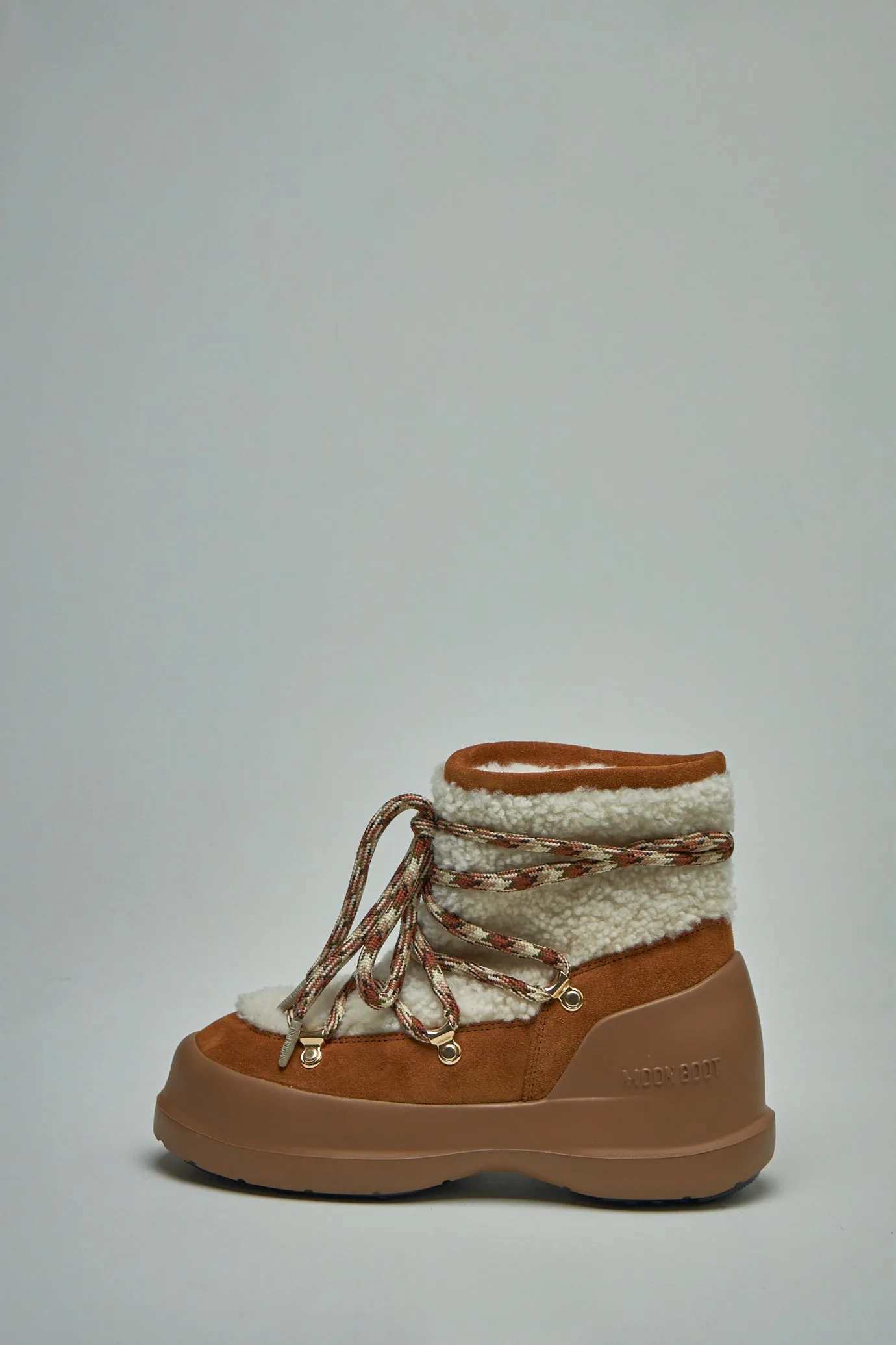 Luna Shearling Whisky Off-White Boot