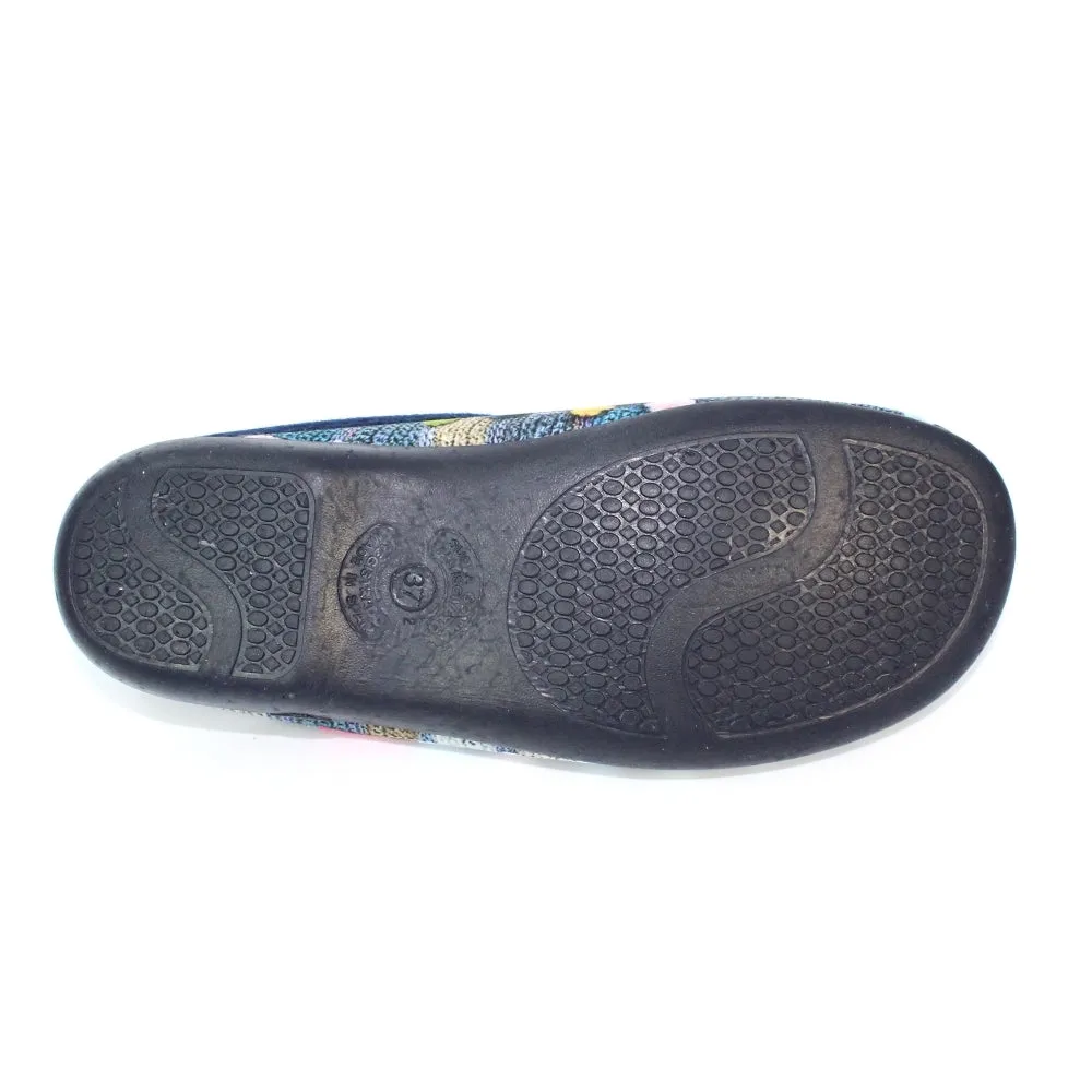 Lunar Crackle Mule Slipper