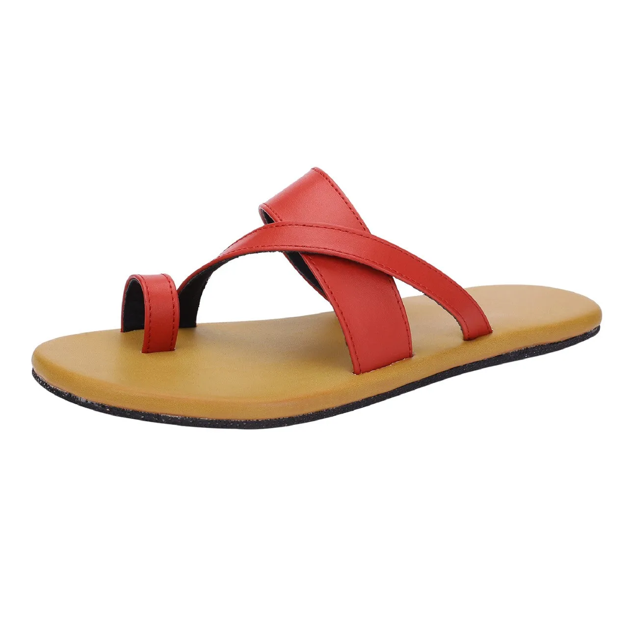 Men Mahi Red | Casual Flip-Flop for Men Men