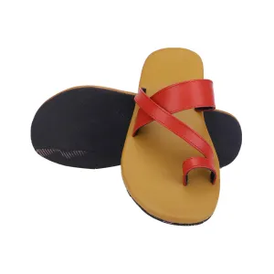 Men Mahi Red | Casual Flip-Flop for Men Men