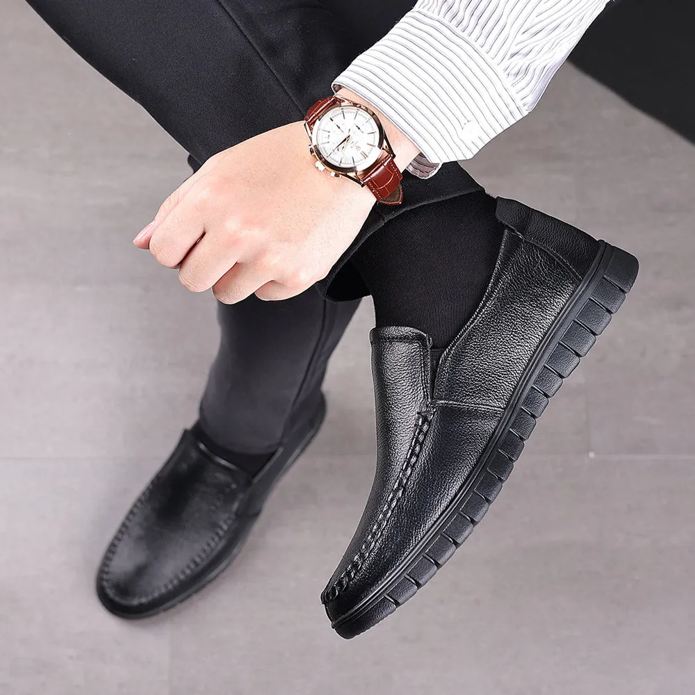 Men's Composite Stitching Driving Loafers