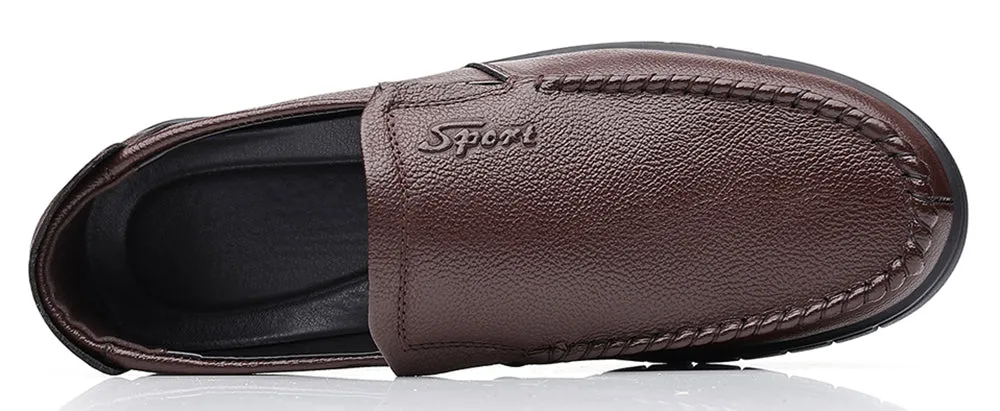 Men's Composite Stitching Driving Loafers