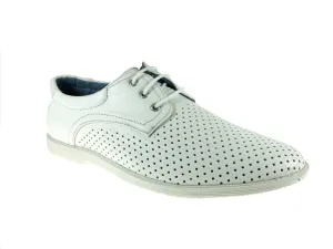 Men's Luke-01 Casual Round Toe Perforated Driving Sneakers Shoes