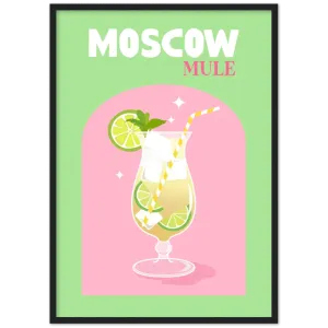 Moscow Mule Retro Wall Art