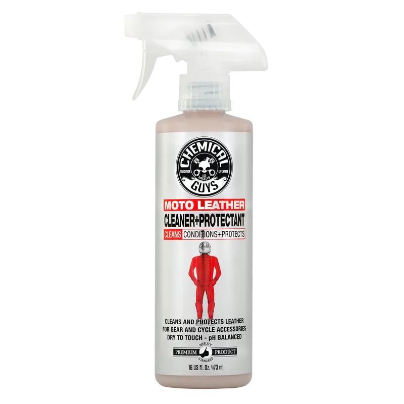 Moto Leather Cleaner & Protectant Cleans, Conditions and Protects (16oz)