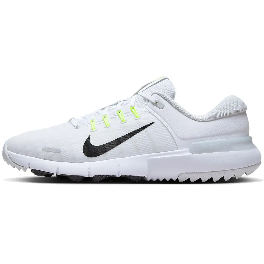 Nike Free Golf NN Spikeless Waterproof Shoes - White/Pure Platinum/Wolf Grey/Black