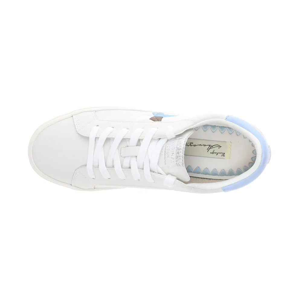 Nina 2 Embroidered Lace Up Sneakers