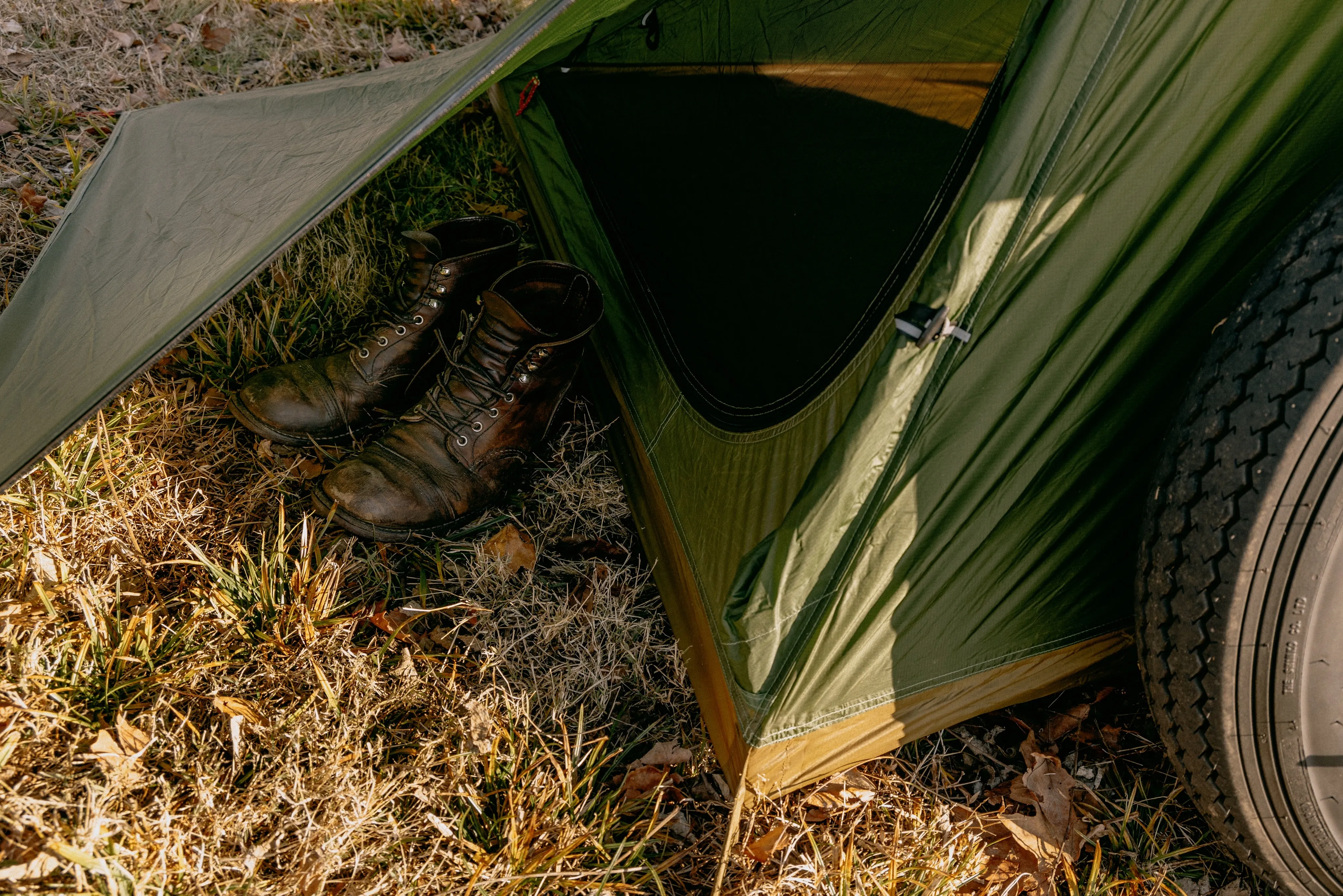 Nomad 4 Motorcycle Tent