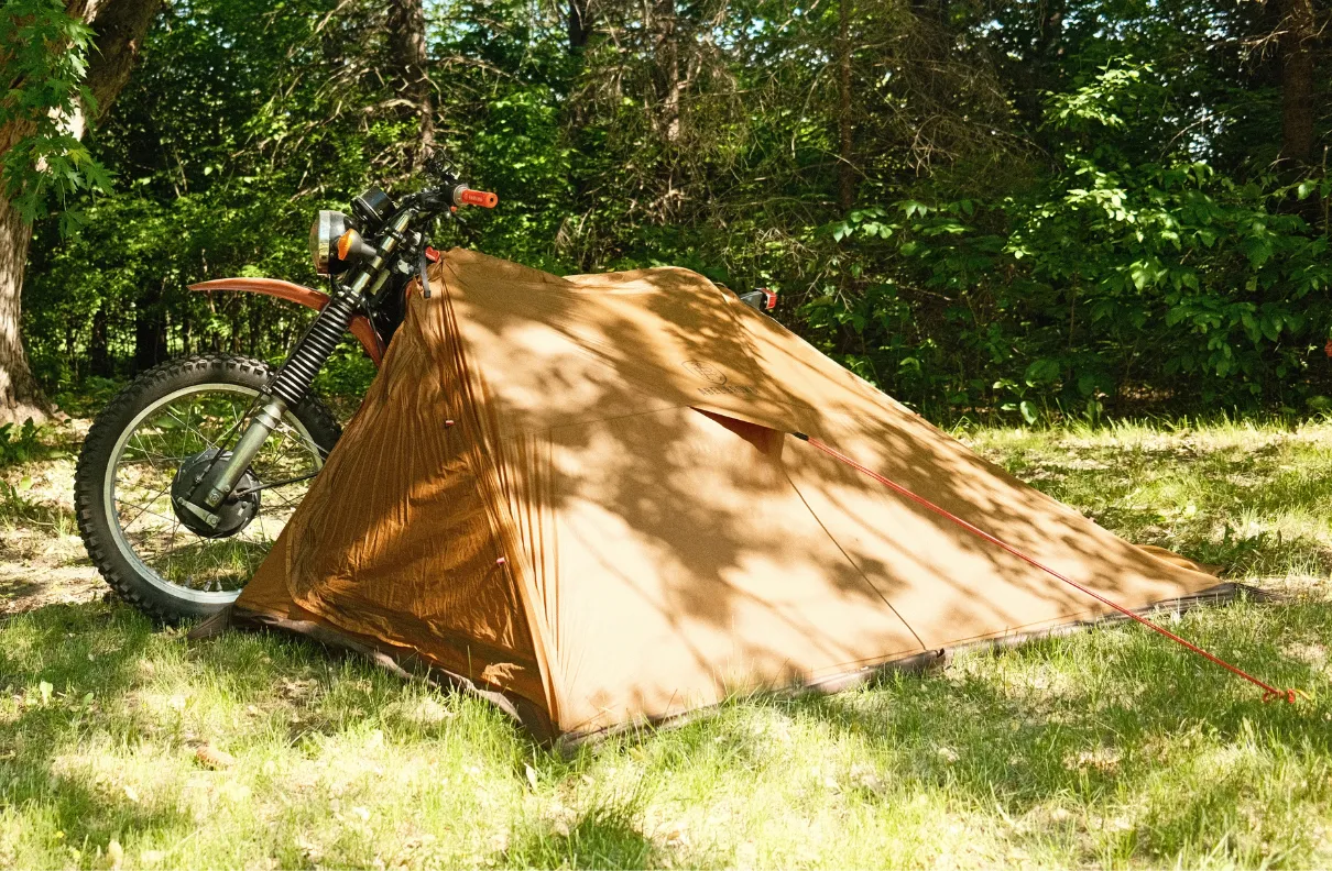 Nomad 4 Motorcycle Tent